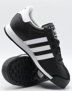 black and white adidas samoa