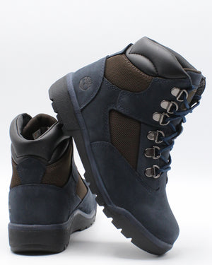 timberland 6 inch field boots navy