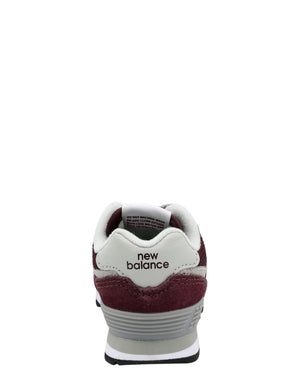 boys burgundy sneakers