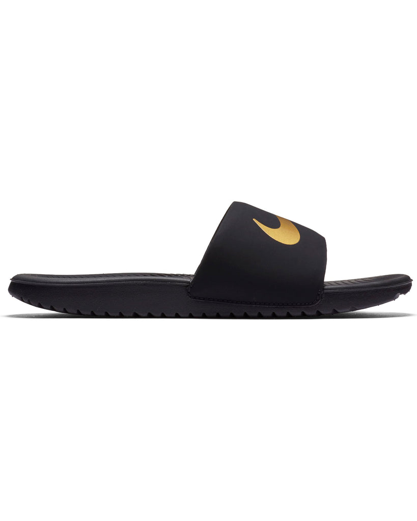 nike kawa slide women's gold