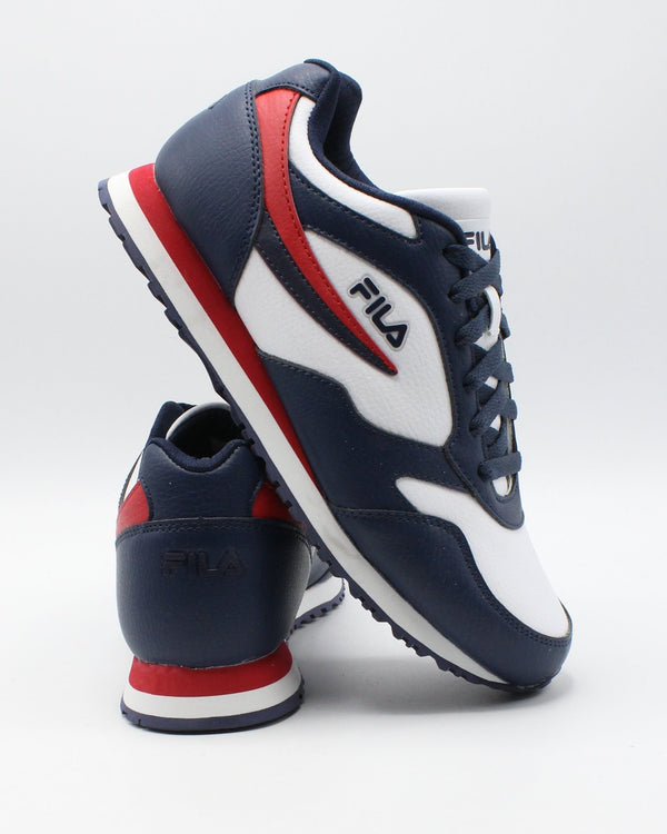 fila shoes blue and red