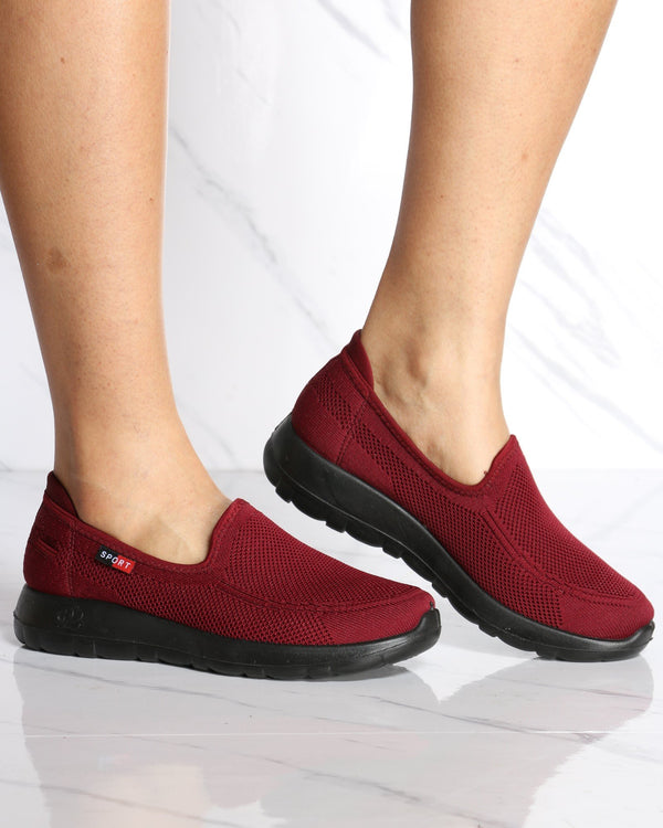 red non slip shoes