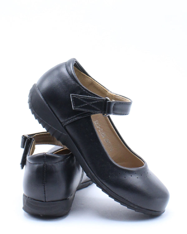 black velcro school shoes