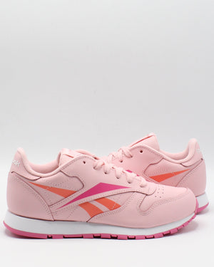 reebok classic pink white