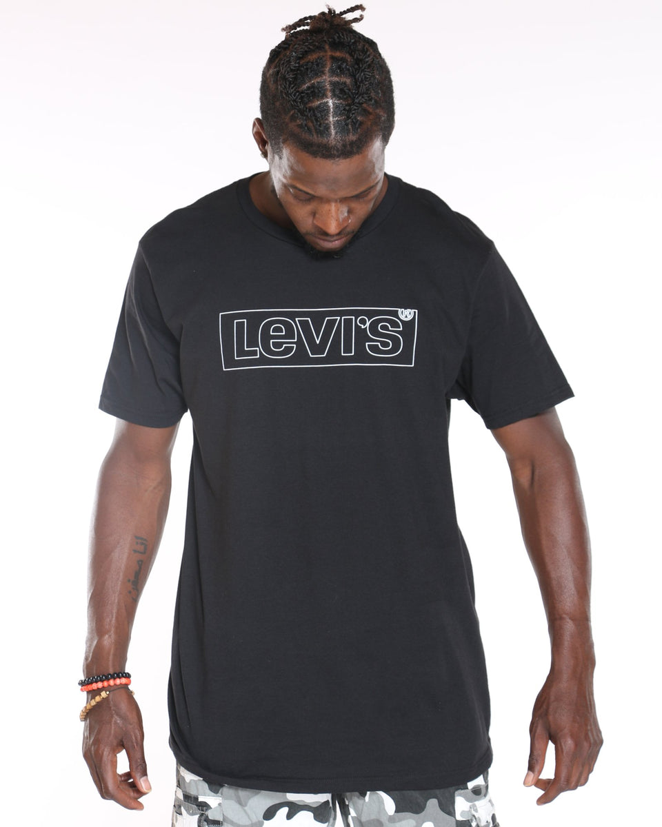 levis logo t shirt mens