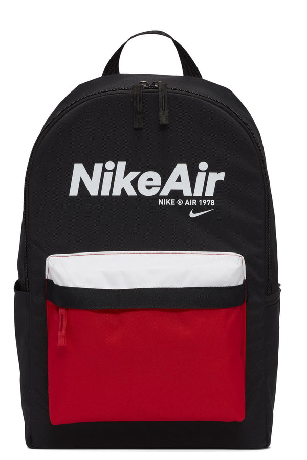 red and black nike bag