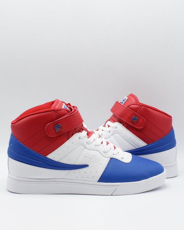 red white and blue filas