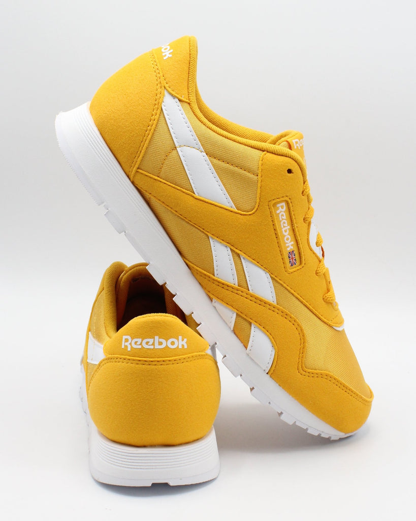 reebok classic nylon womens yellow