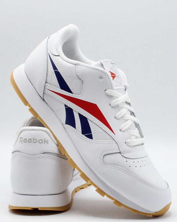 reebok classic blue and white