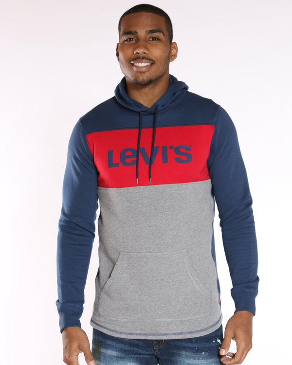 levis color block hoodie