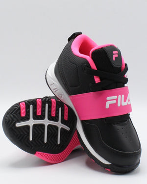 fila shoes black and pink