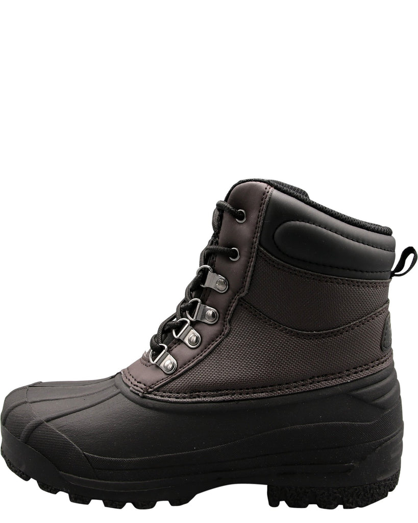 black school boots