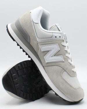 new balance 574 suede & mesh sneakers