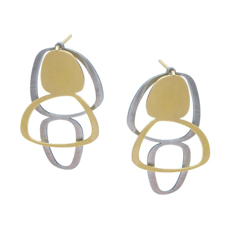 inSync design - X2 Boulder Earrings
