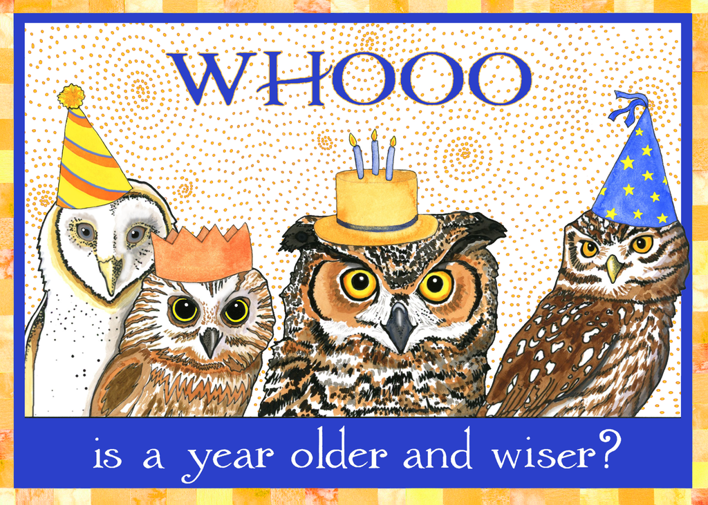 Owl Birthday Wishes - Printable Templates Free