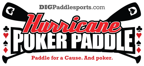 Poker Paddle 2023 at Dig Paddlesports Quail Creek State Park location in Hurricane, UT - Paddle for a cause!