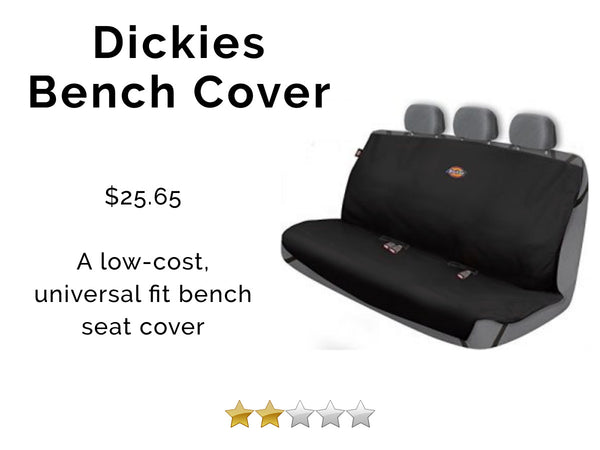 best car seat cover, dickies bench car seat cover review