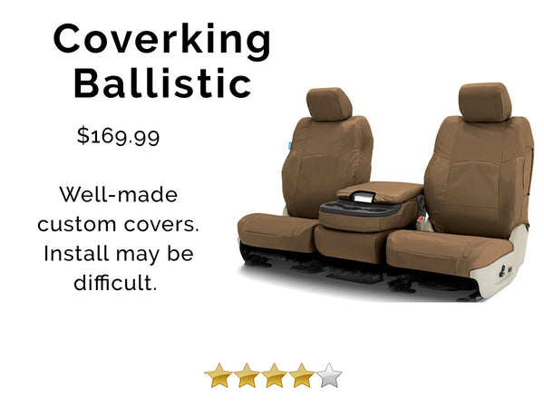 best car seat cover, coverking ballistic review