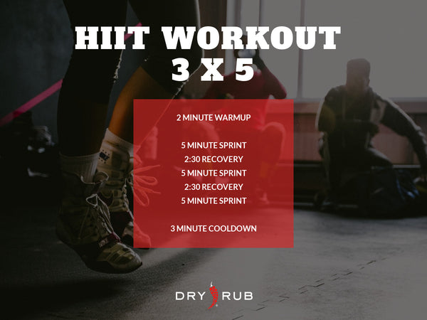 HIIT WORKOUT - 3X5