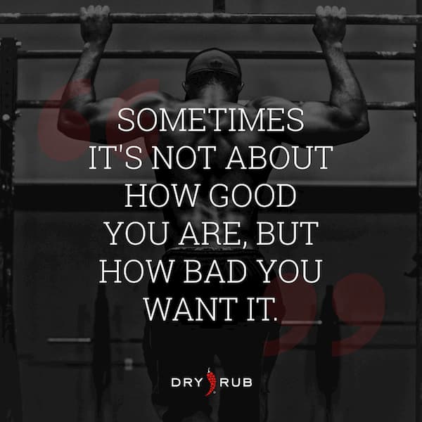 fitness quote - how bad you want it