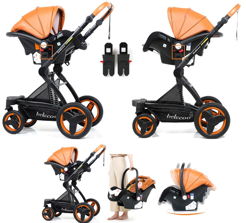 belecoo 3 in 1 stroller