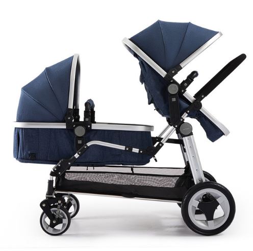 double infant stroller