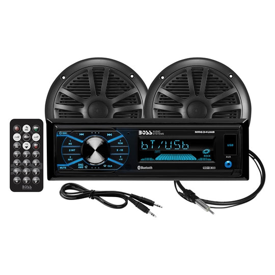Boss Audio Systems 2 CH4230B Haut-parleurs coaxiaux Noirs 10 cm 4