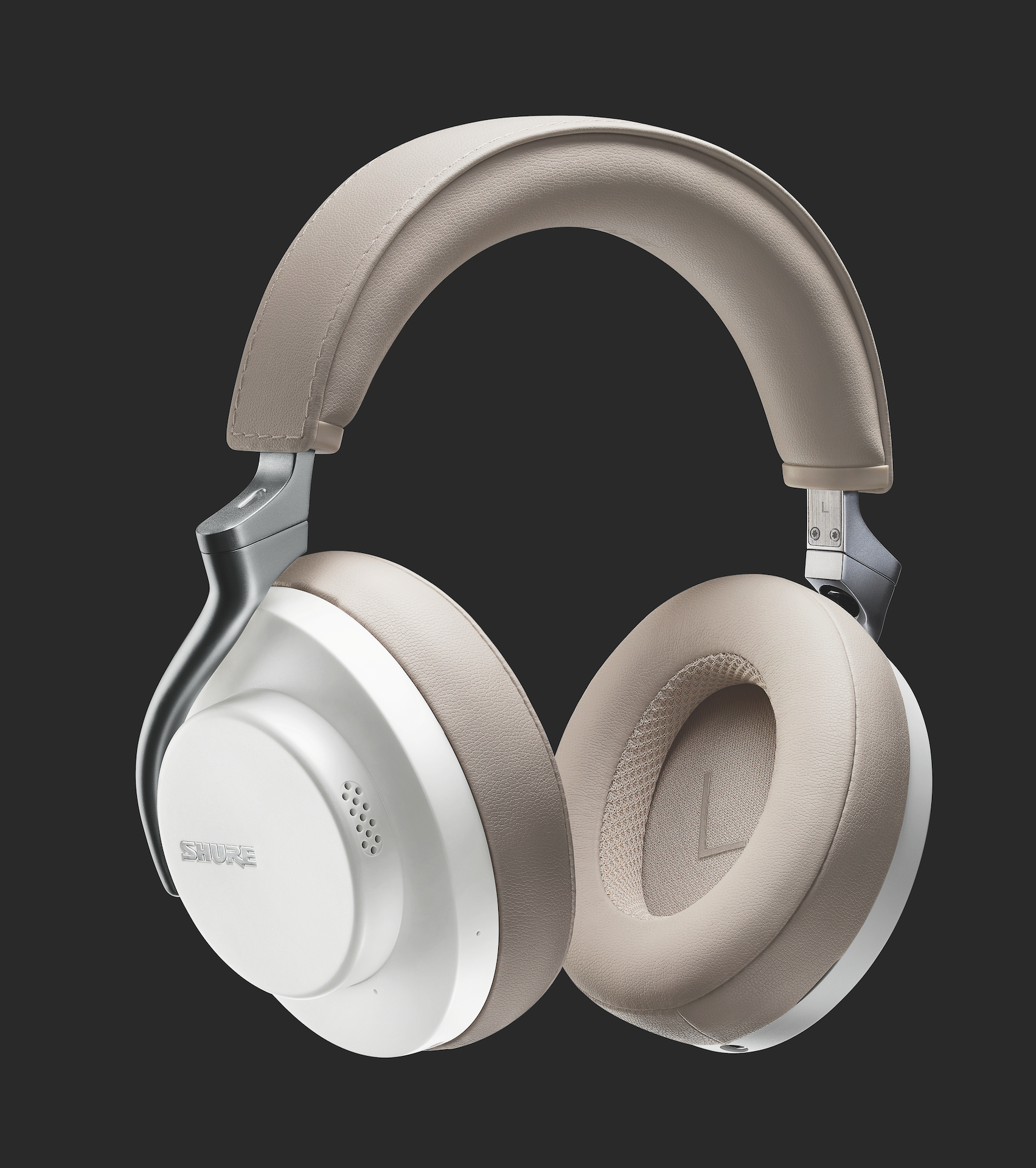 Shure Aonic 50 White Headphones - SBH2350WH | Palen Music Headphones 39900  Shure