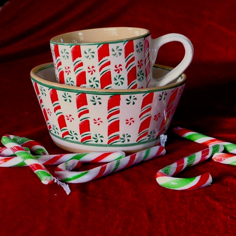 Candy Cane Christmas Set