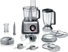 محضرة طعام متعددة الوظائف قوة 1250 واط لون أسود من بوش Bosch