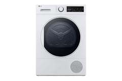 LG Heat Pump Dryer, 8 kg, White