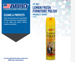 ABRO Lemon Furniture Polish 