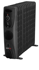 2500W Electric Heater with 3 Heat Settings and Turbo Fan
