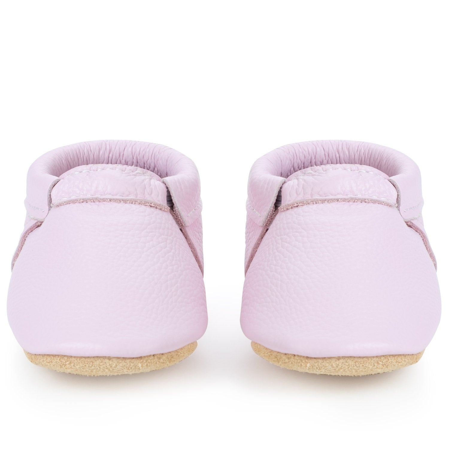 fringeless baby moccasins