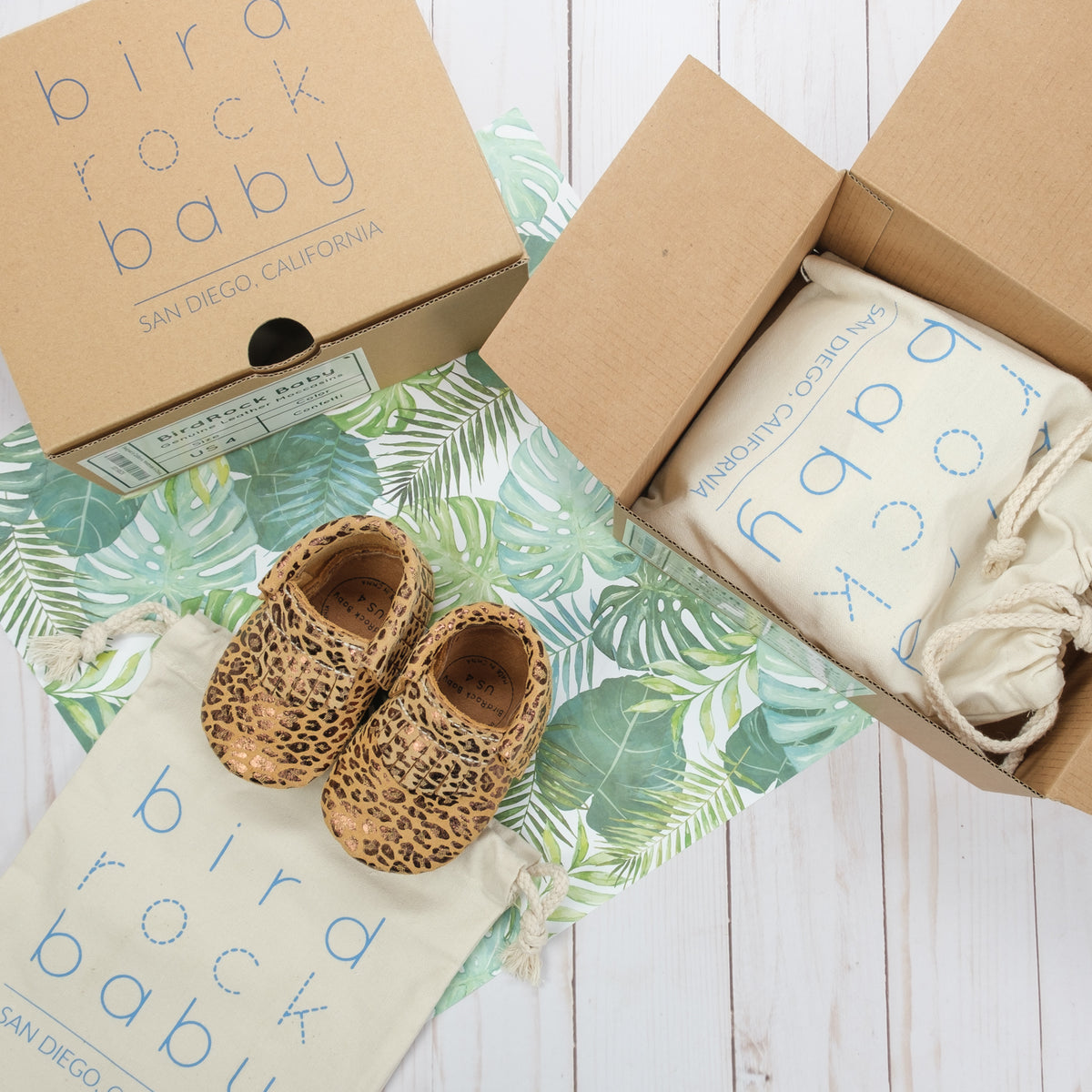 bird rock baby shoes