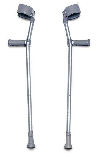 Lofstrand Forearm Crutches - Front Entry - Diamond Athletic