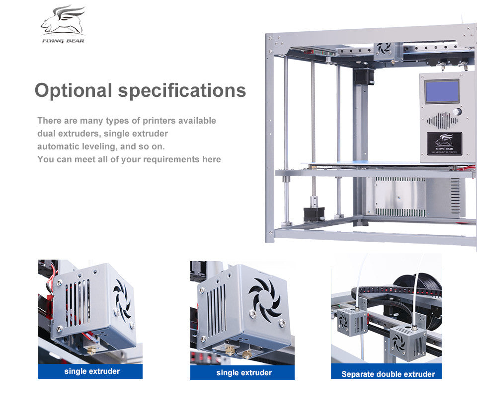 Metal DIY 3D Printer Kit