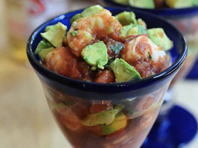 Bloody Maria Shrimp Ceviche