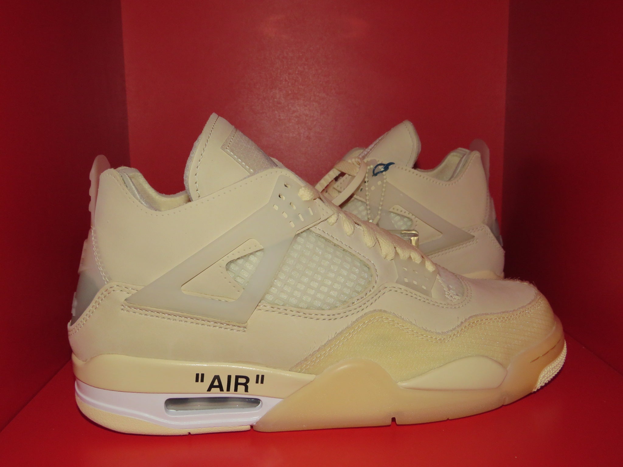 Jordan 4 Retro Off-White Sail (W) 12W