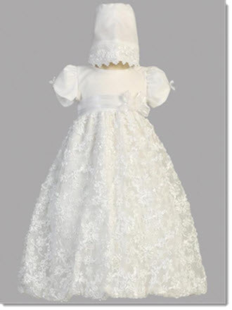 myer christening gown