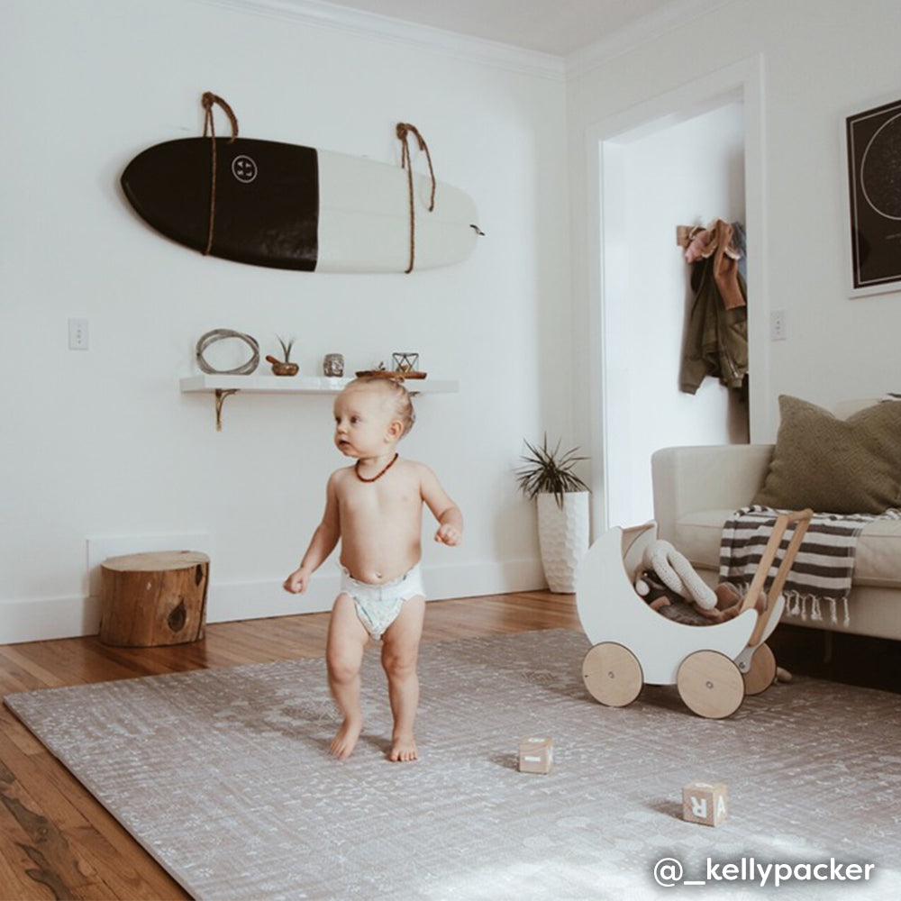 House of Noa | Little Nomad Play Mat Emile in Latte - 4x6