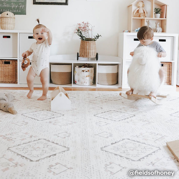 All you need is love (and a beautiful foam play mat 😉) Only at  www.Little-Nomad.com, By the House of Noa