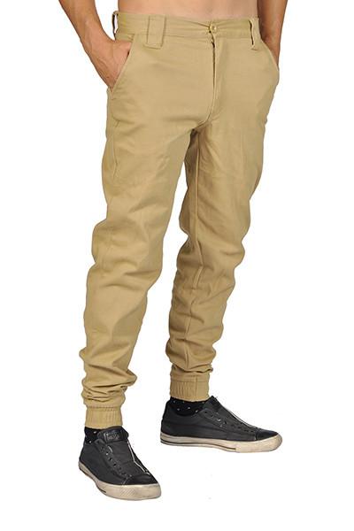 khaki joggers mens