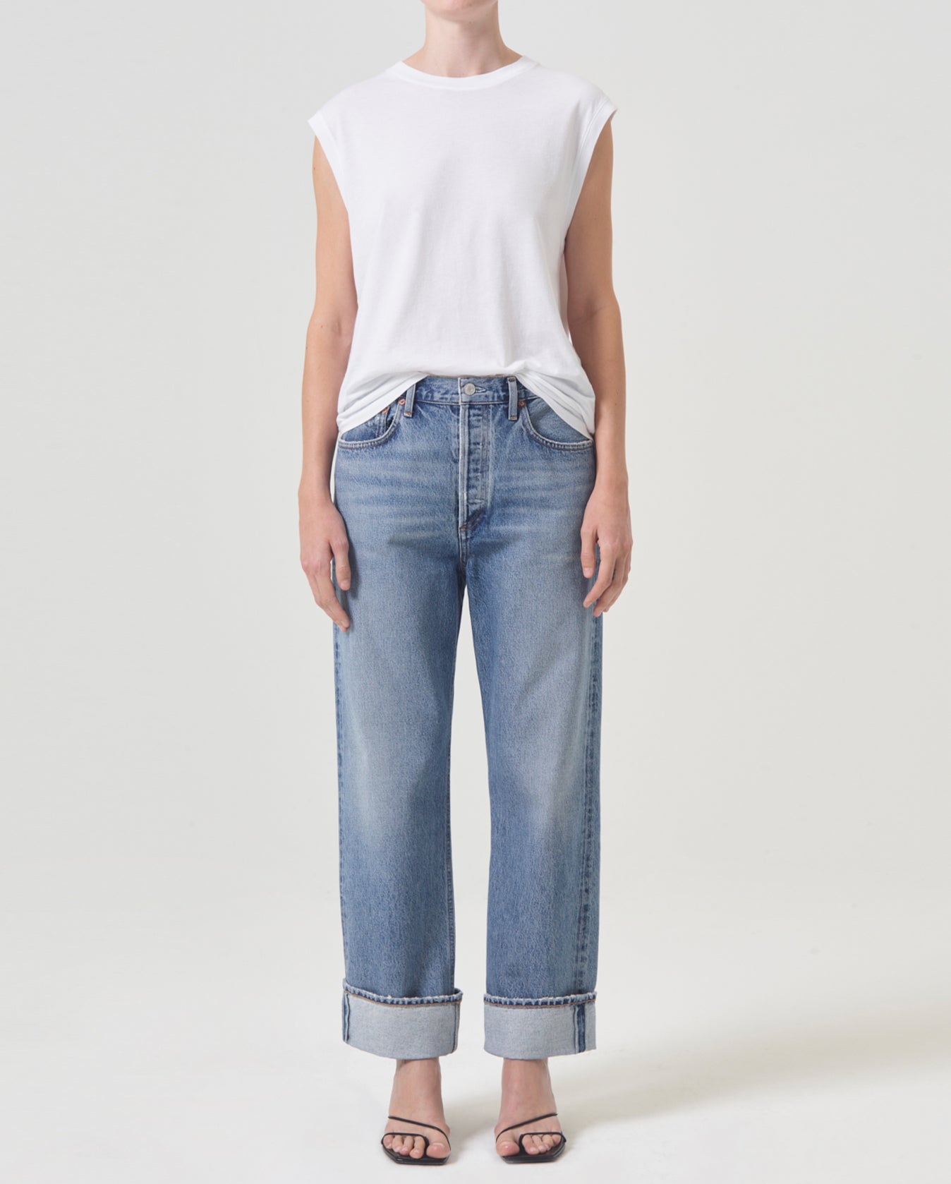 Loose Fit Jeans - Light Blue