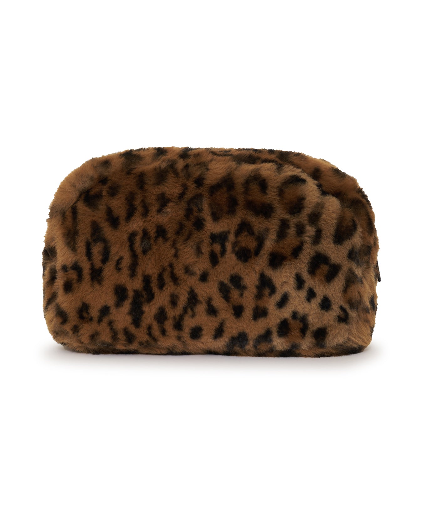 Noor Black Leopard clutch with sling