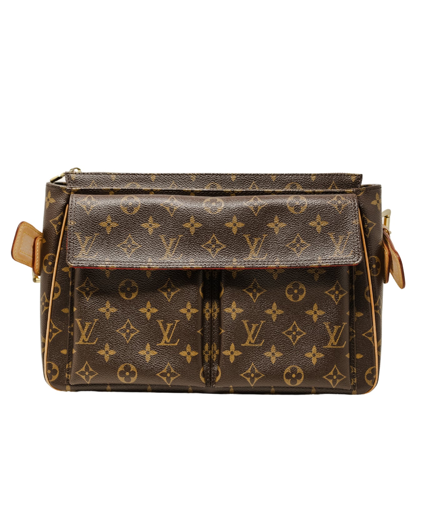 Louis Vuitton Monogram Viva Cite GM Bag Brown