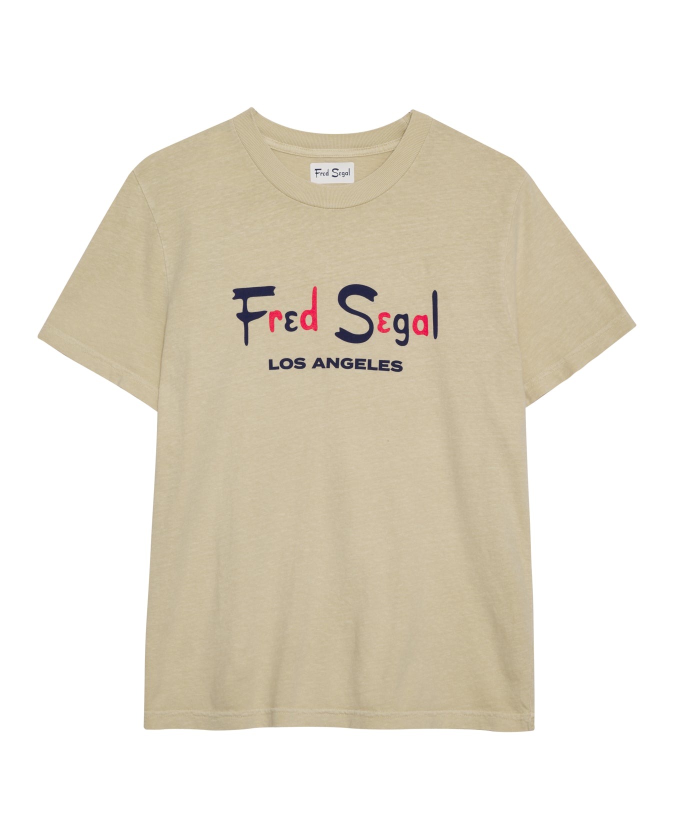 Fred Segal - Women's Los Angeles Tee Shirt | Color: Off White | Size: 3