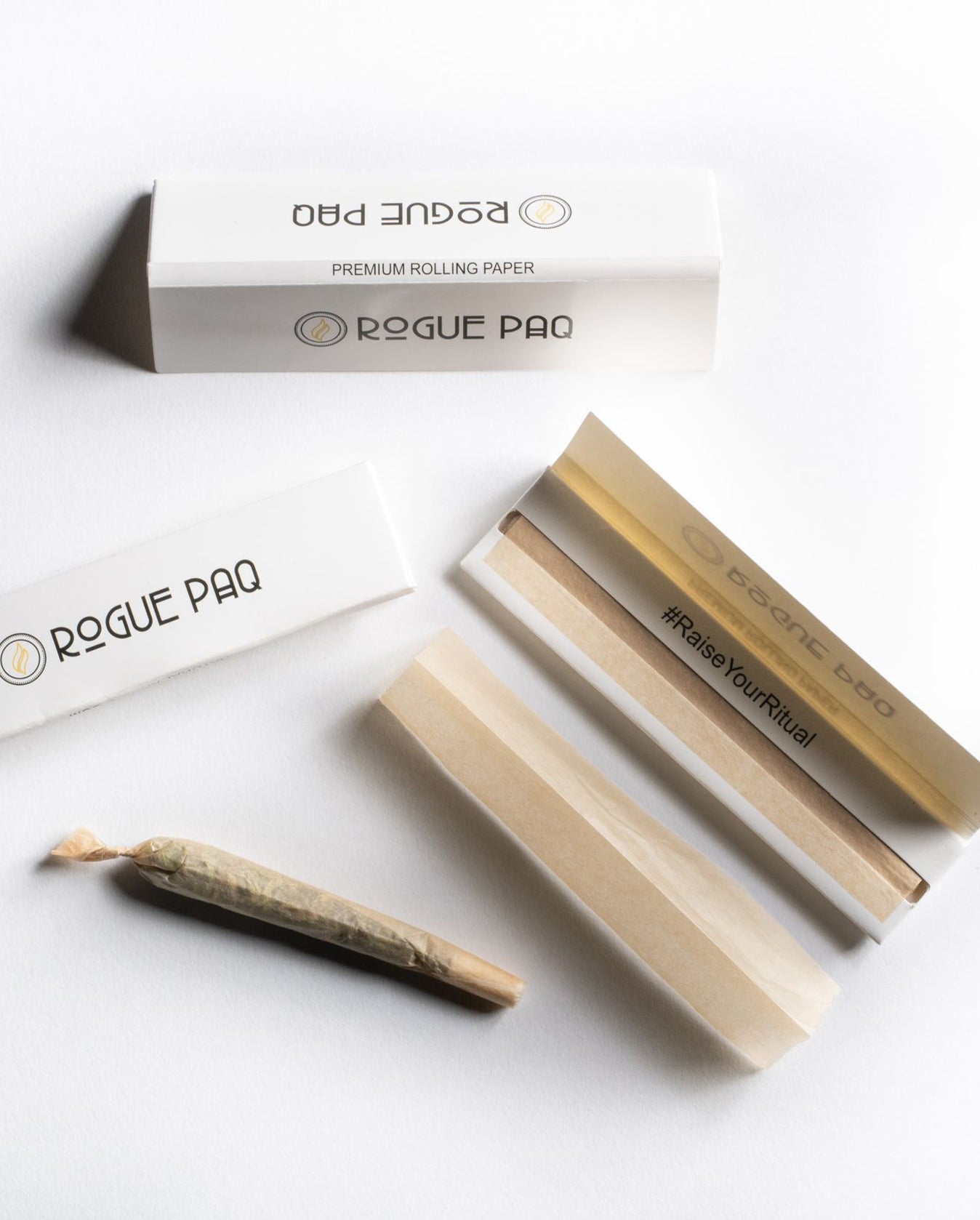 Rogue Paq - Thank You Gold-Tone Joint Rolling Tray