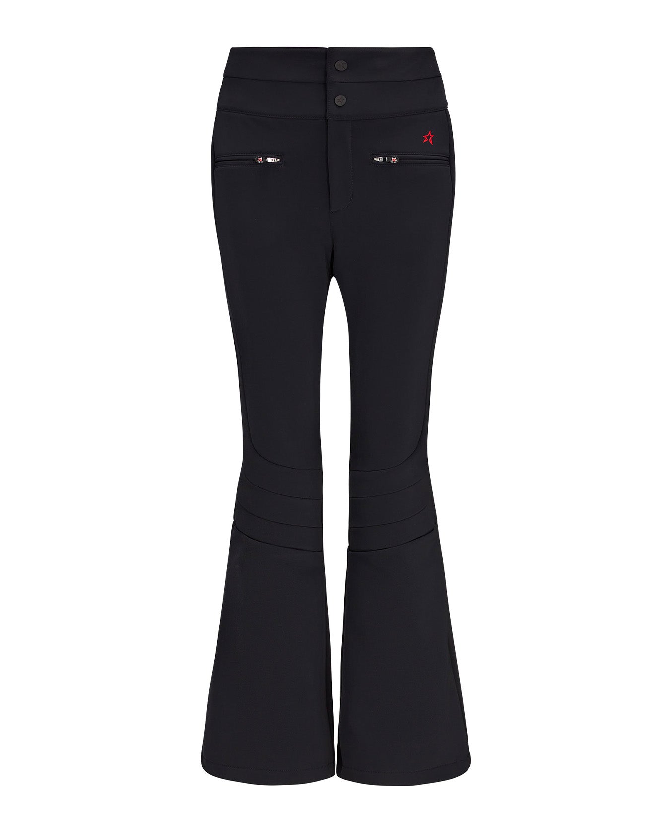 Aurora High Waist Flare Pant - Black