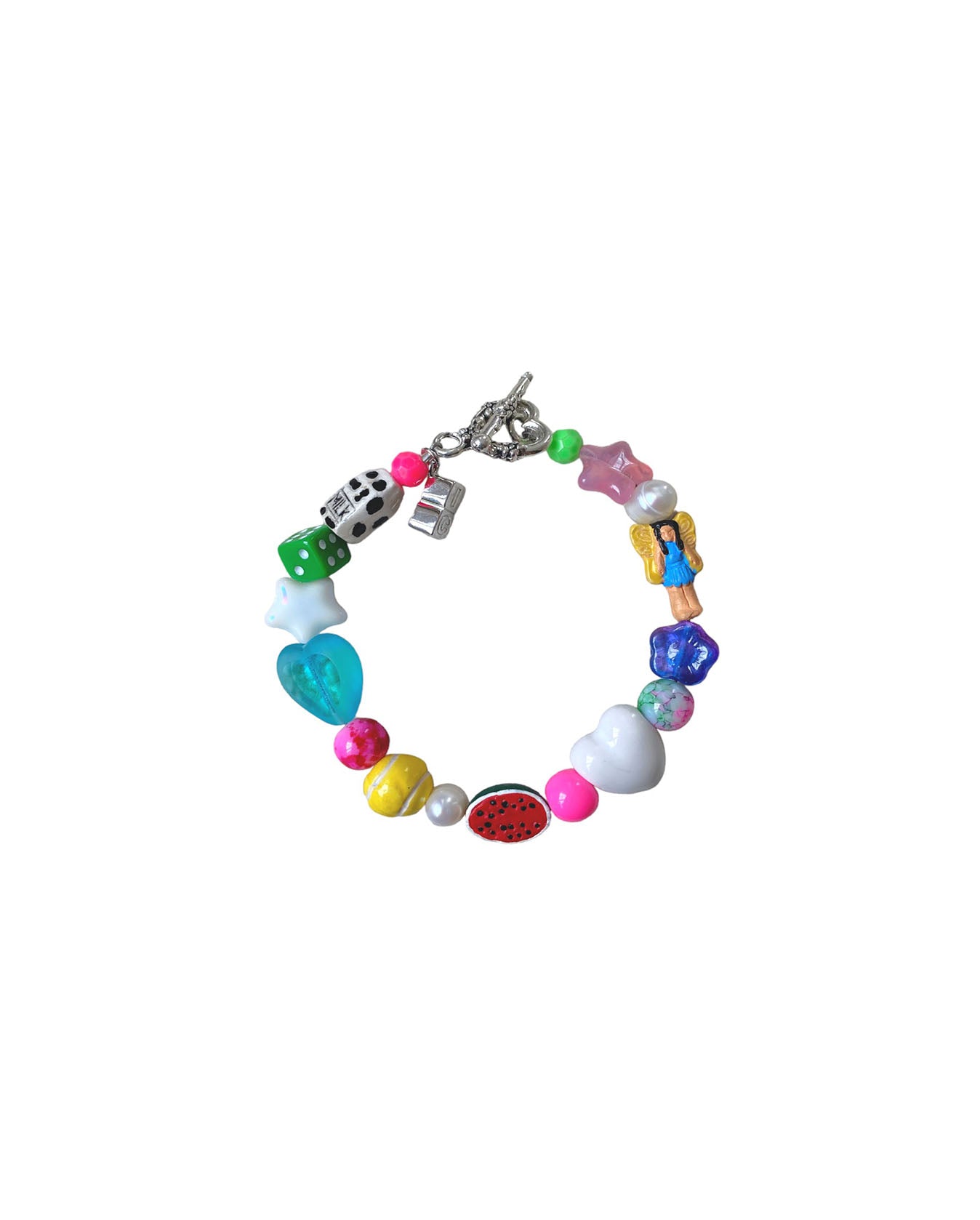 Louis Vuitton Rainbow Charms Bracelet, Multi, M